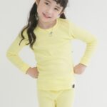 30 Fraise Slim Fit Long  Soft Solid Yellow Easywear