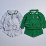 Terry Anorak Top Bottom Set