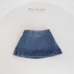 Retro Denim Mini Skirt