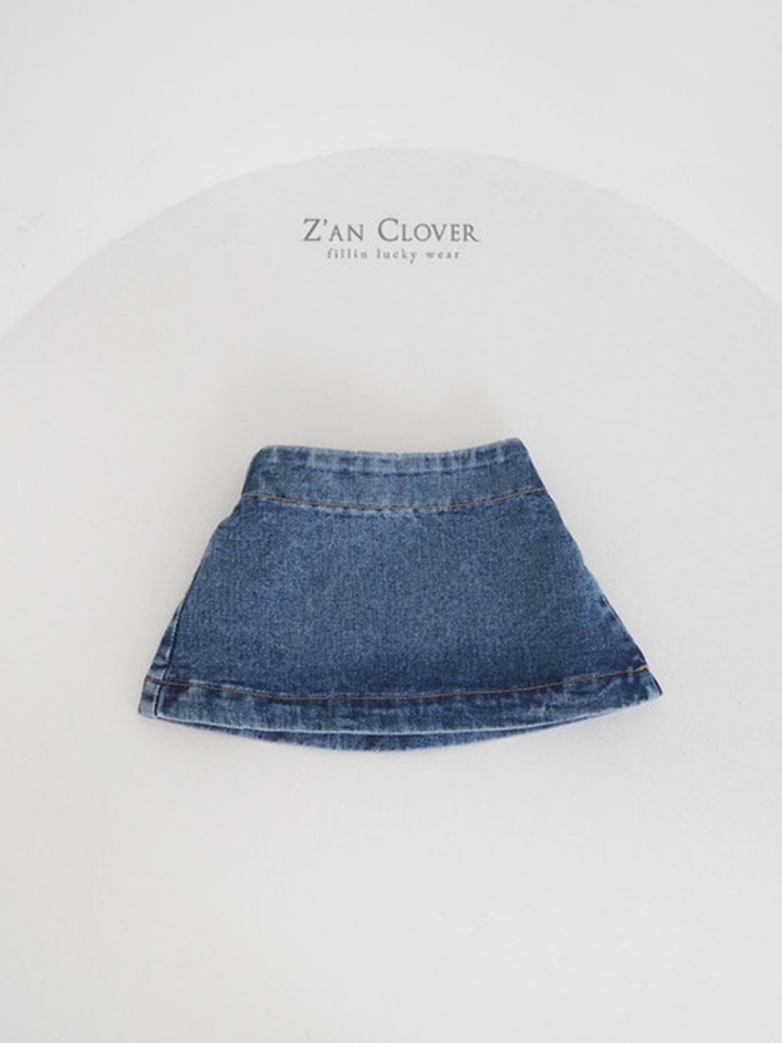 Retro Denim Mini Skirt