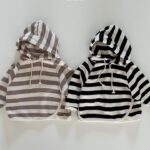 Stripes Piping Hoody Tee