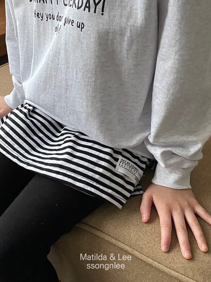 Stripes Skirt Leggings