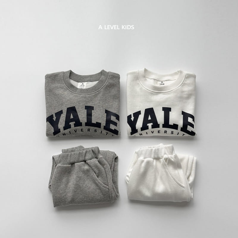 A Level - Korean Children Fashion - #childrensboutique - Yale Top Bottom Set