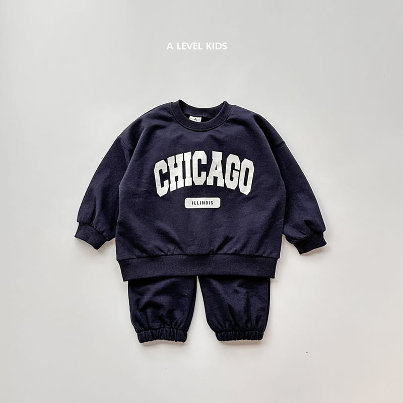 A Level - Korean Children Fashion - #kidzfashiontrend - Chicago Top Bottom Set - 3