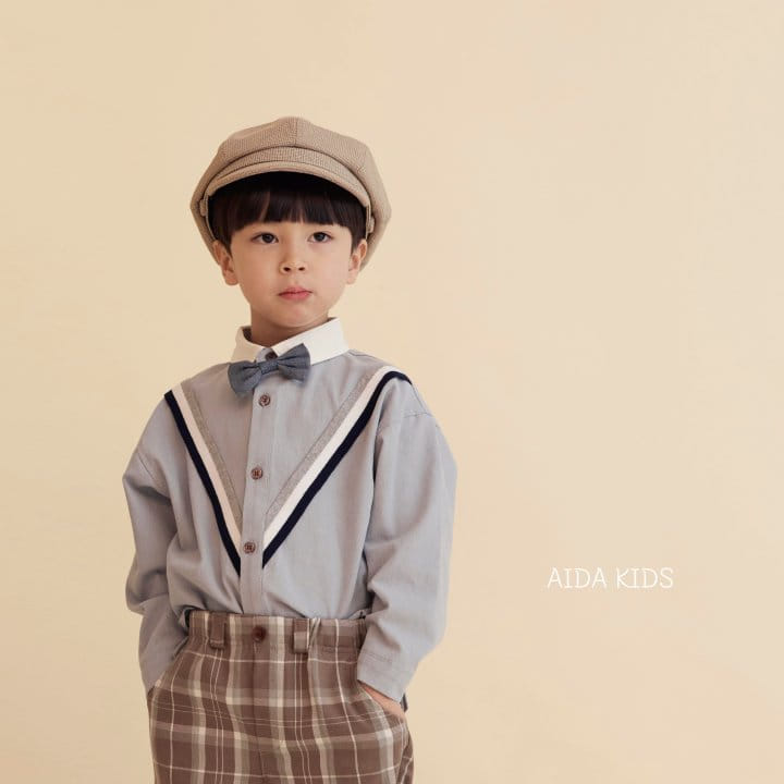 Aida - Korean Baby Fashion - #babygirlfashion - New V Shirt