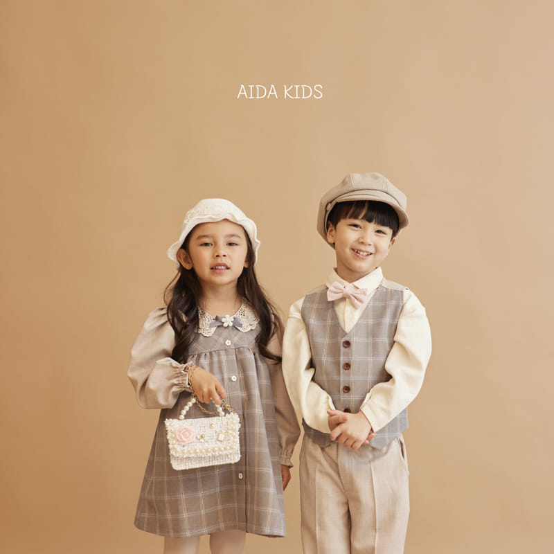 Aida - Korean Baby Fashion - #babyoninstagram - Classic Embroidery One-piece - 4