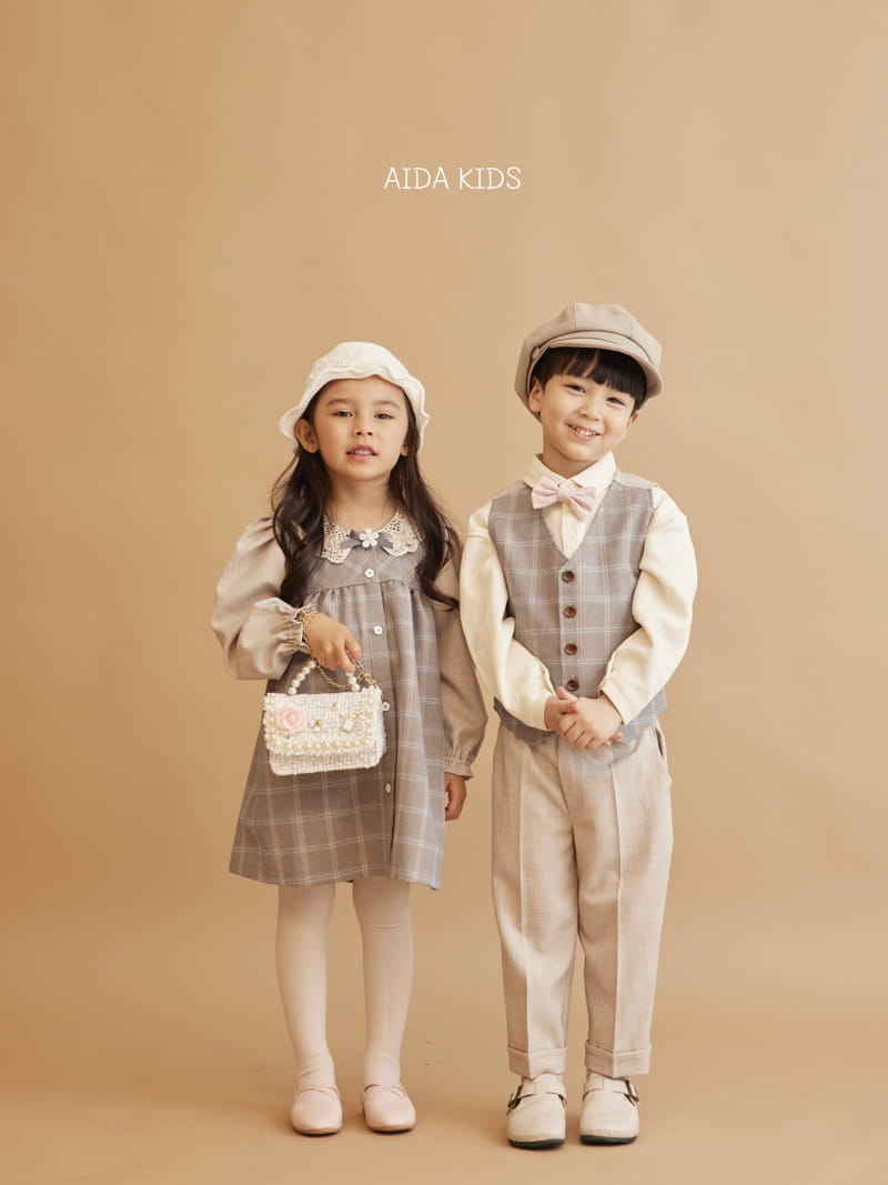 Aida - Korean Baby Fashion - #babyoutfit - Classic Embroidery One-piece - 6