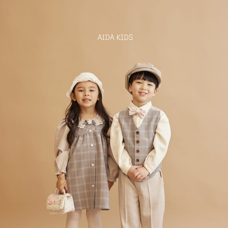 Aida - Korean Baby Fashion - #babywear - Classic Embroidery One-piece - 7