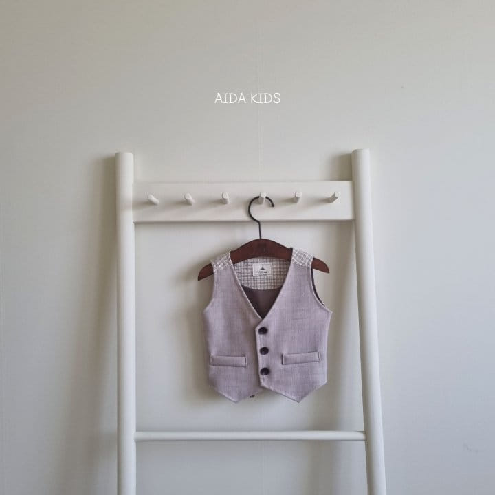 Aida - Korean Baby Fashion - #onlinebabyboutique - Grip To Vest - 6