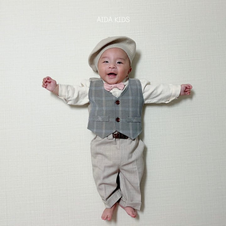 Aida - Korean Baby Fashion - #onlinebabyshop - Baby Shirt - 10