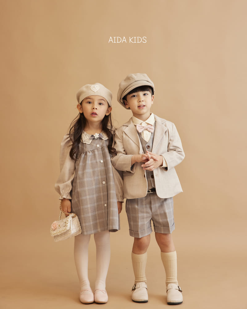 Aida - Korean Baby Fashion - #onlinebabyshop - Classic Embroidery One-piece - 9