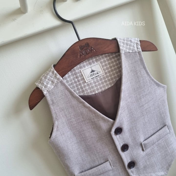 Aida - Korean Baby Fashion - #onlinebabyshop - Grip To Vest - 7