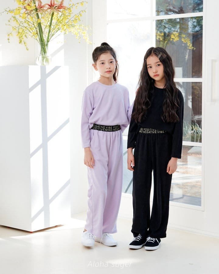 Aloha Suger - Korean Children Fashion - #magicofchildhood - Charlang Top Bottom Set