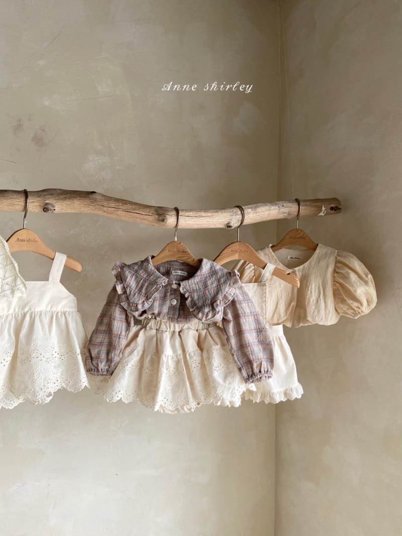 Anne Shirley - Korean Baby Fashion - #onlinebabyshop - Check Blouse - 7