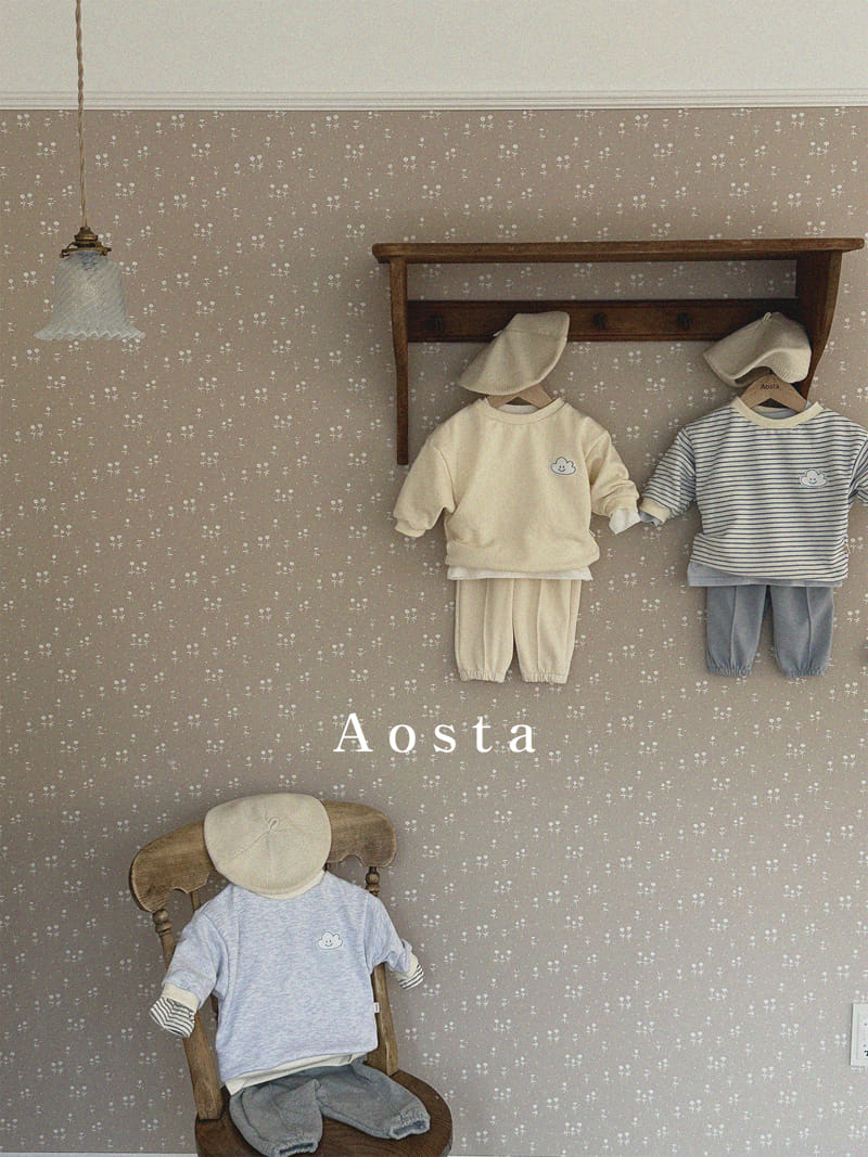 Aosta - Korean Children Fashion - #childofig - Cloud Sweatshirt - 3