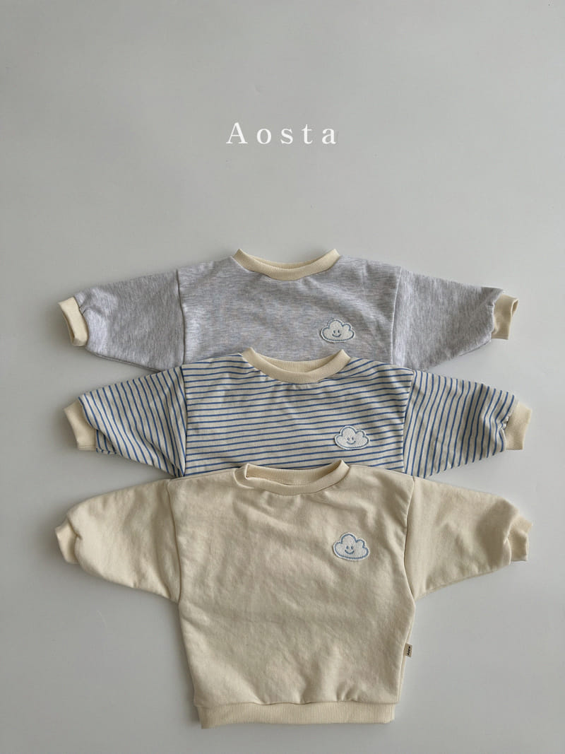 Aosta - Korean Children Fashion - #designkidswear - Cloud Sweatshirt - 5