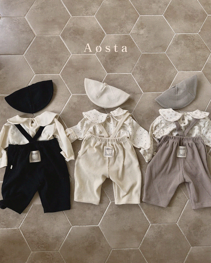 Aosta - Korean Children Fashion - #designkidswear - Bebe Tonton Dungarees - 7