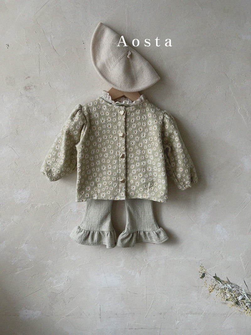 Aosta - Korean Children Fashion - #discoveringself - Eyelet Tee - 5