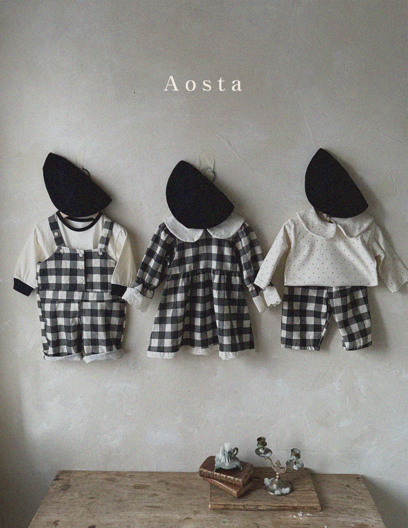 Aosta - Korean Children Fashion - #kidsshorts - Collar One-piece - 10