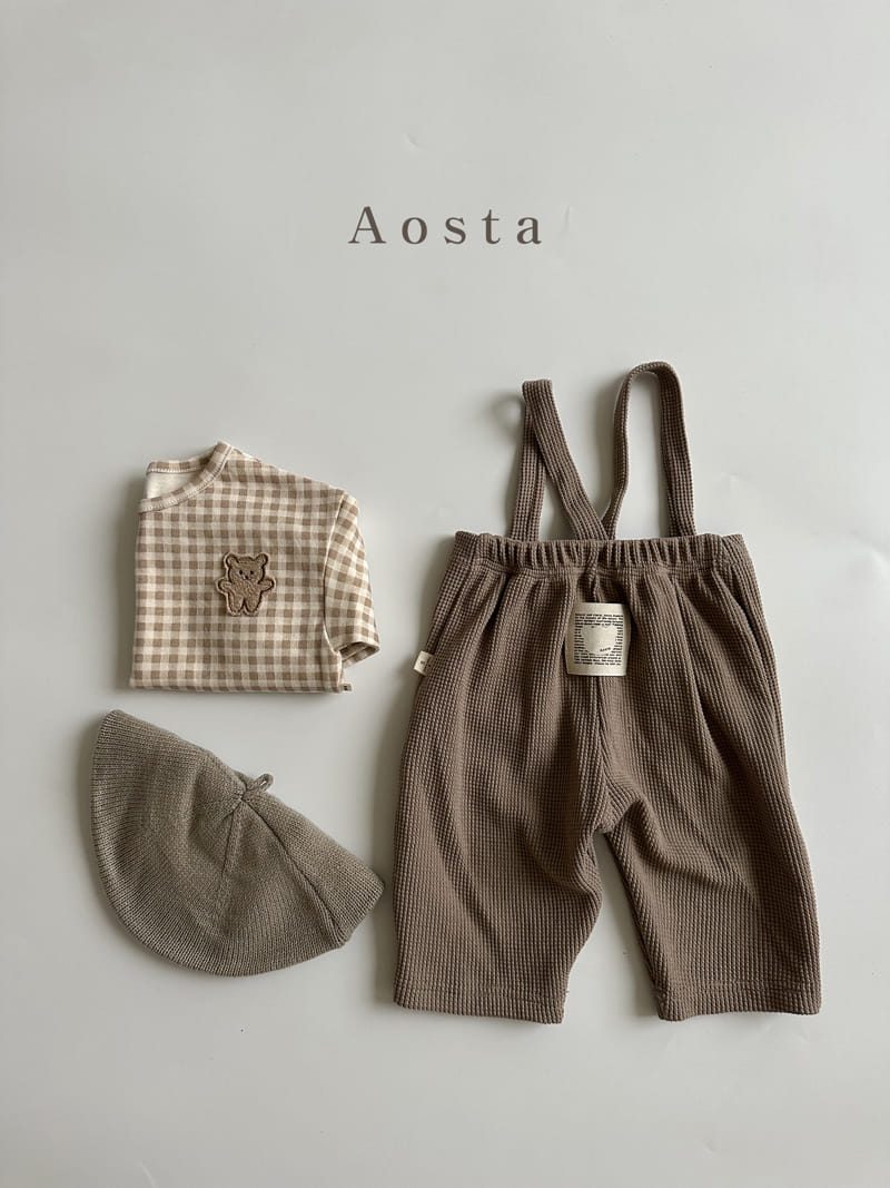 Aosta - Korean Children Fashion - #kidzfashiontrend - Bebe Tonton Dungarees - 12