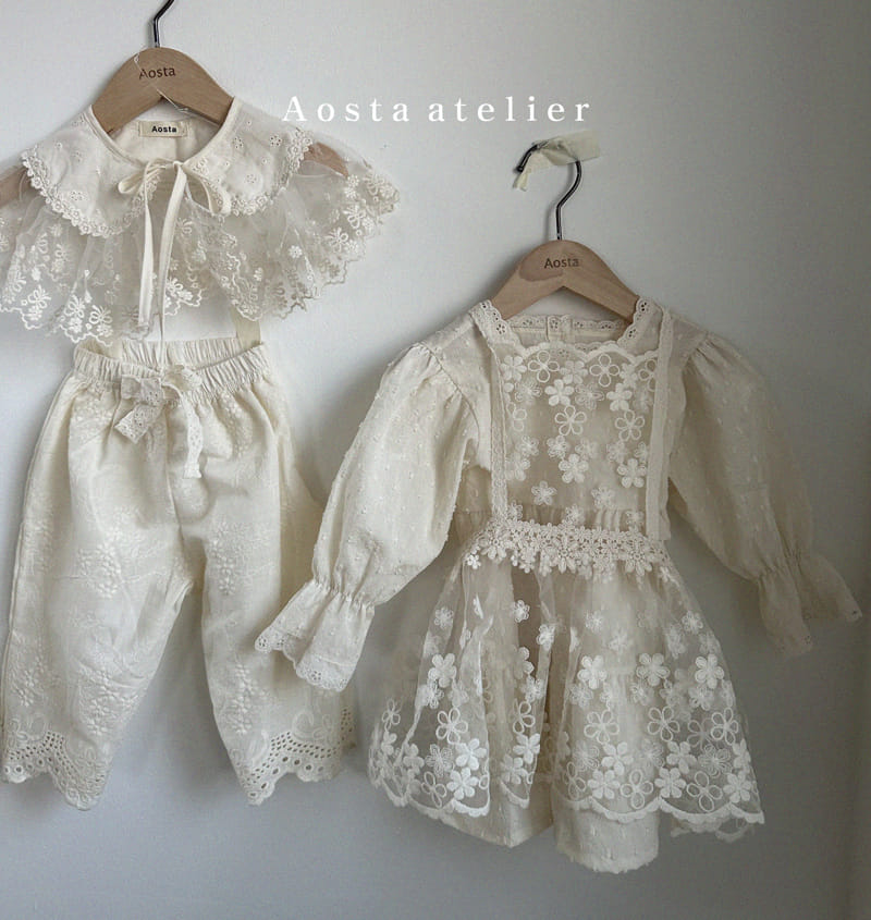 Aosta - Korean Children Fashion - #magicofchildhood - Layered One-piece - 5