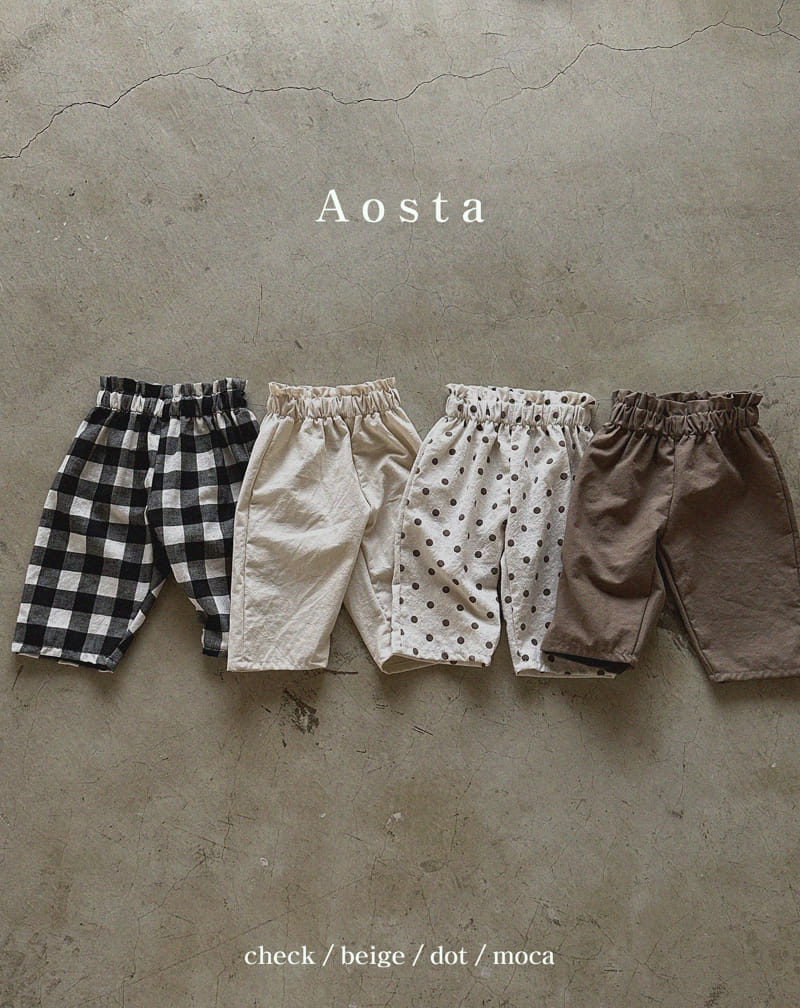 Aosta - Korean Children Fashion - #minifashionista - Cotton Pants - 2