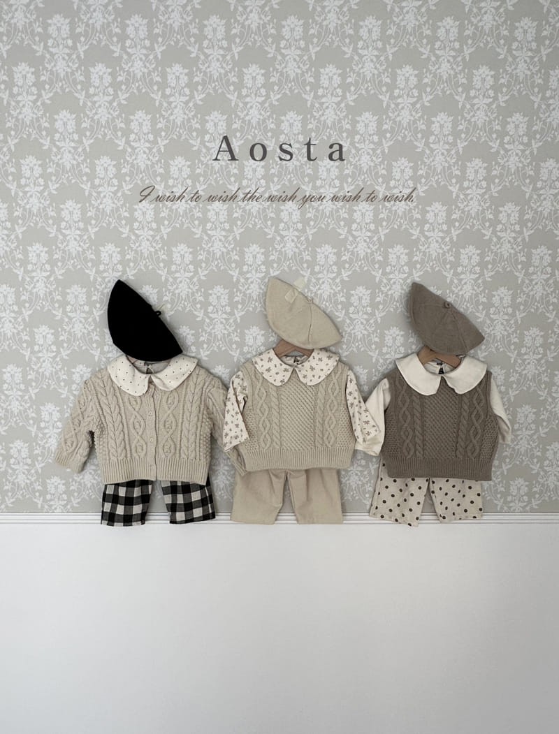 Aosta - Korean Children Fashion - #prettylittlegirls - Cotton Pants - 3