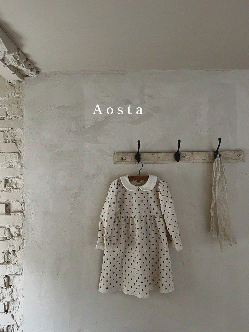 Aosta - Korean Children Fashion - #prettylittlegirls - Collar One-piece