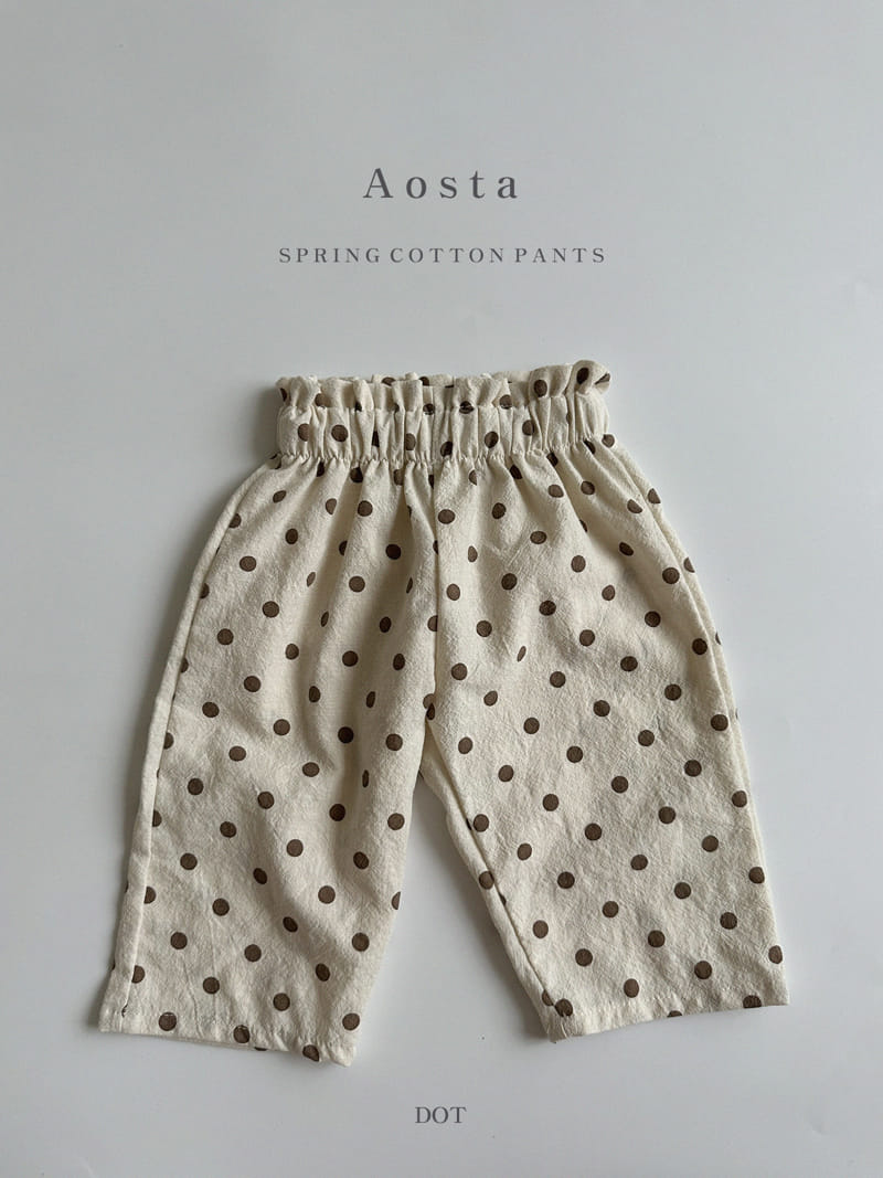 Aosta - Korean Children Fashion - #stylishchildhood - Cotton Pants - 6