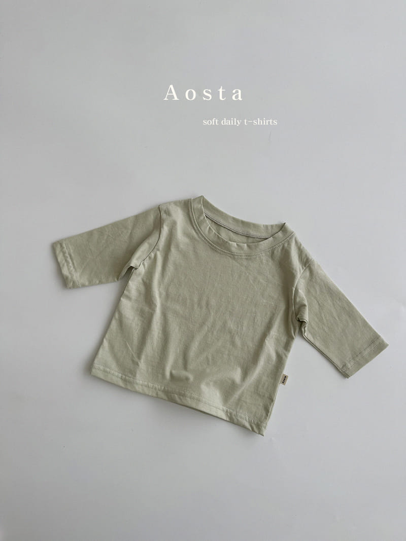 Aosta - Korean Children Fashion - #toddlerclothing - Daily Tee - 8