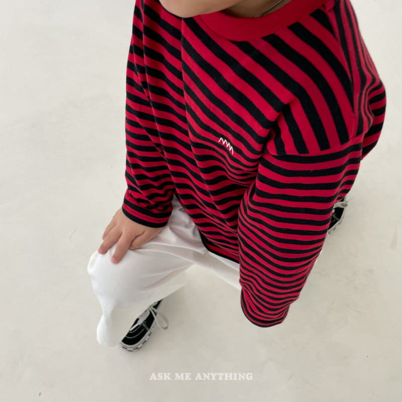 Ask Me Anything - Korean Children Fashion - #discoveringself - Stripes Zigzag Tee - 11