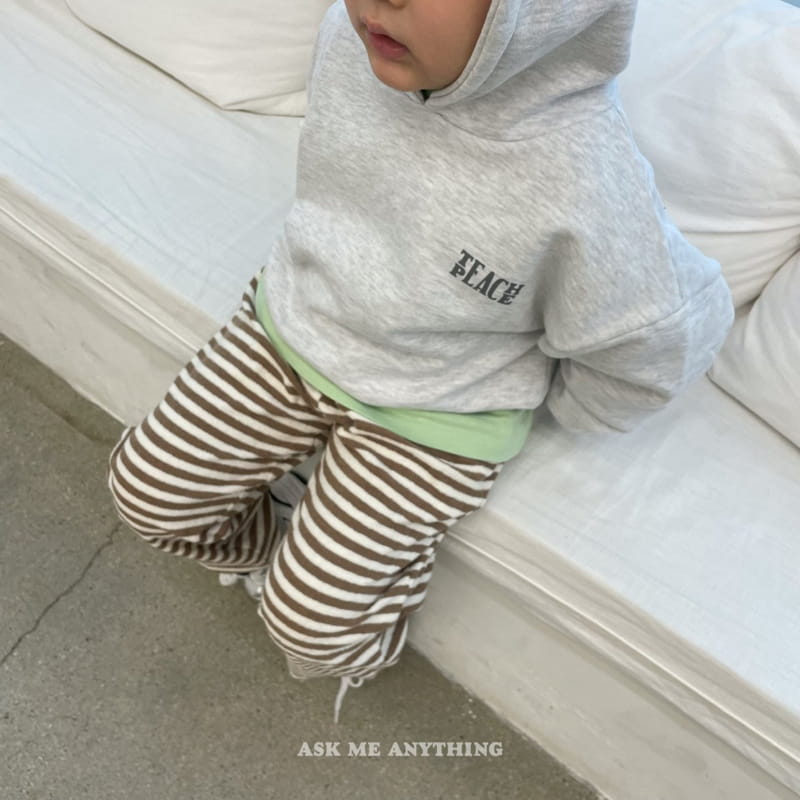 Ask Me Anything - Korean Children Fashion - #kidsstore - Stripes Pie Pants - 9