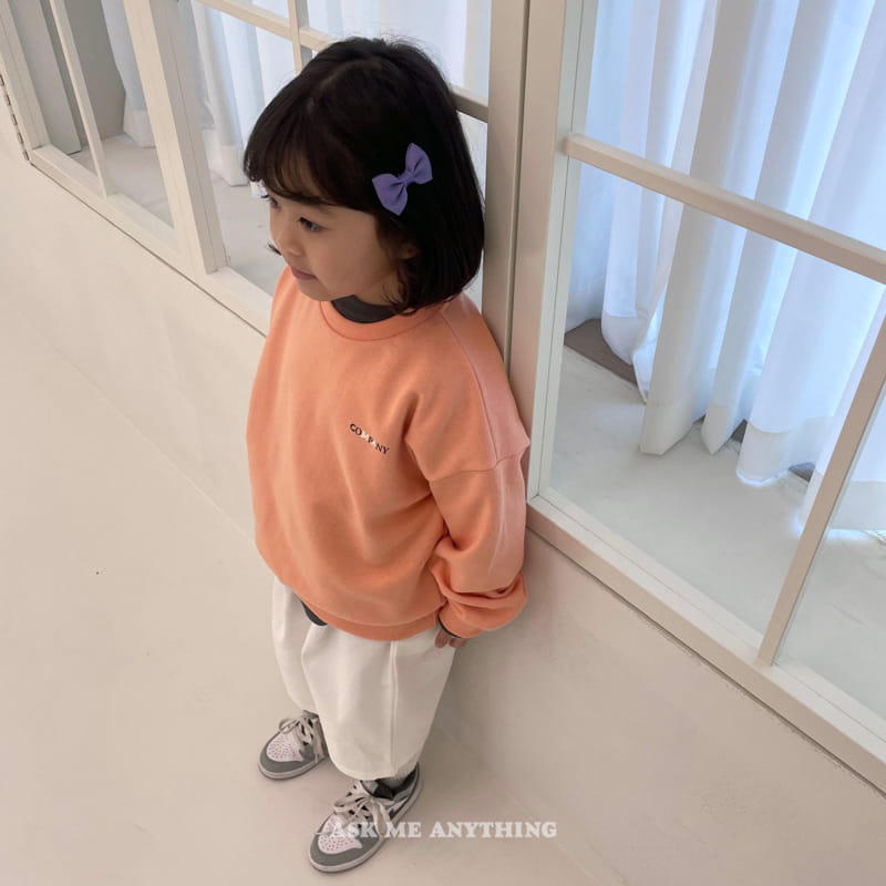 Ask Me Anything - Korean Children Fashion - #minifashionista - Company Sweatshirt - 9