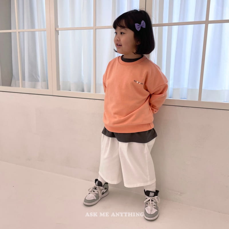 Ask Me Anything - Korean Children Fashion - #prettylittlegirls - Company Sweatshirt - 10