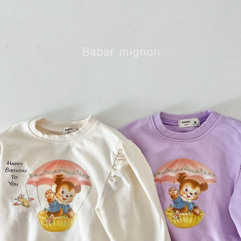 Babar Mignon - Korean Children Fashion - #Kfashion4kids - Hot Air Balloon Sweatshirt - 3