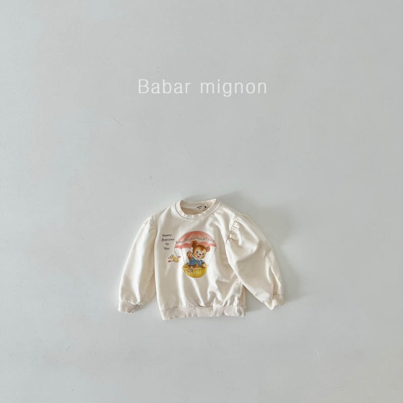 Babar Mignon - Korean Children Fashion - #childofig - Hot Air Balloon Sweatshirt - 8