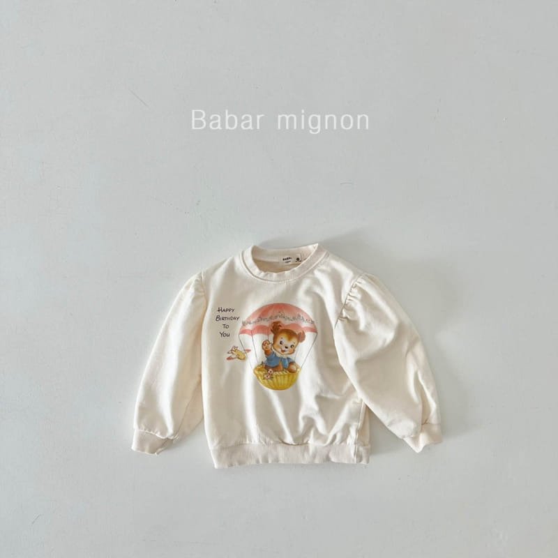 Babar Mignon - Korean Children Fashion - #childofig - Hot Air Balloon Sweatshirt - 9