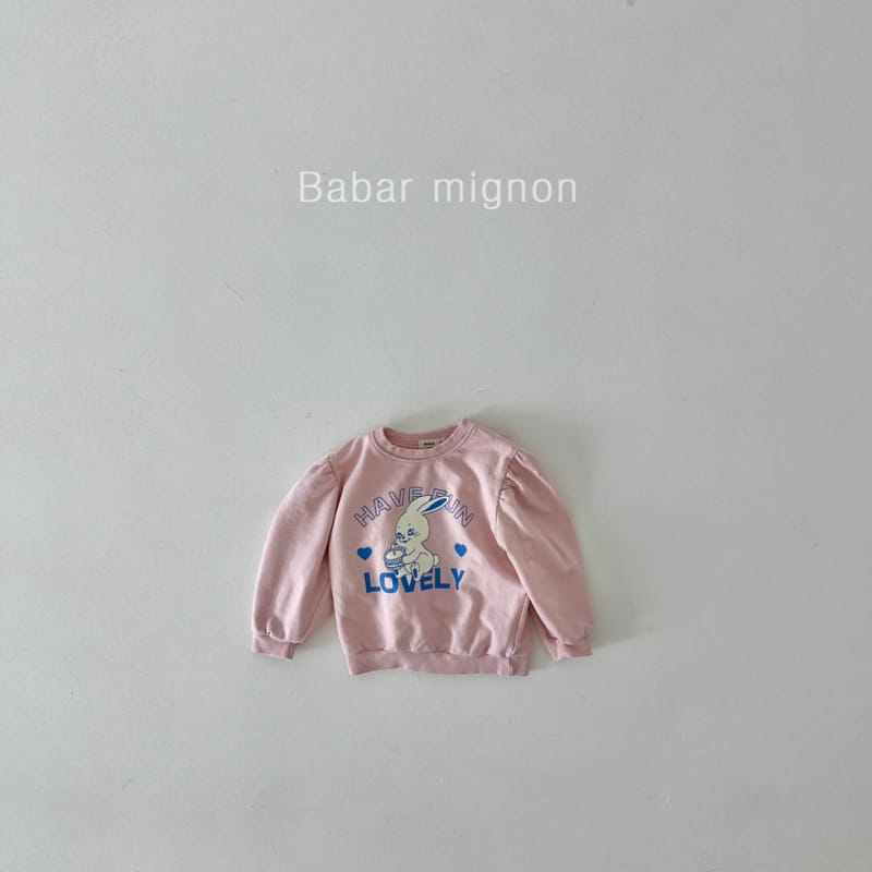 Babar Mignon - Korean Children Fashion - #childofig - Rabbit Sweatshirt - 8