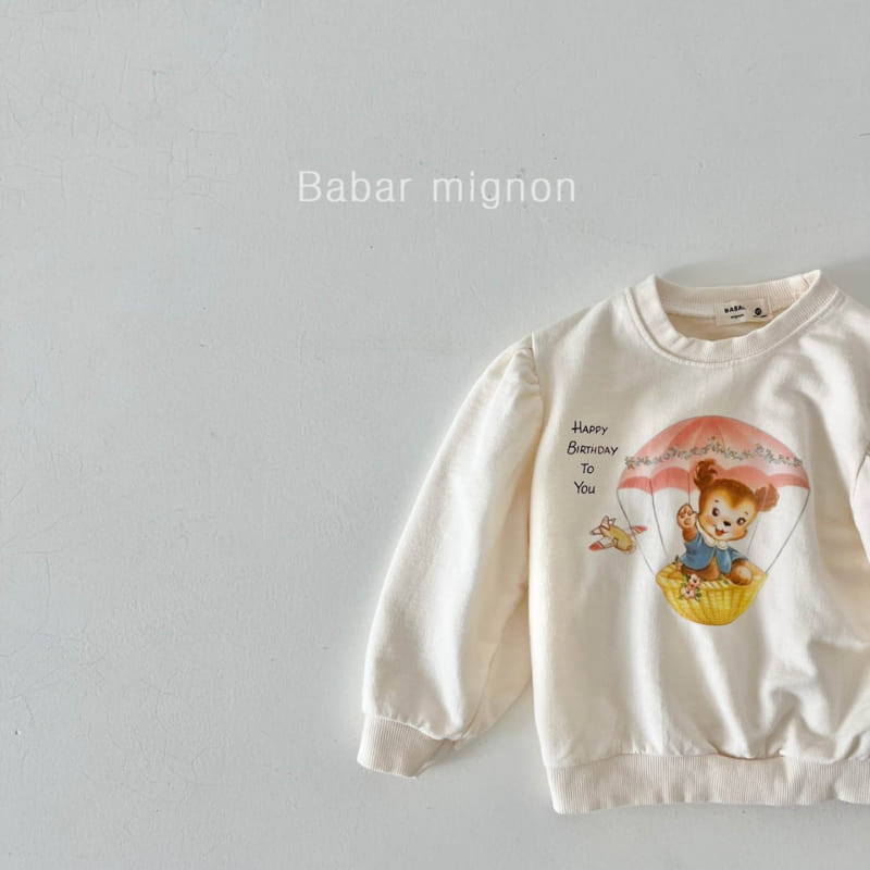 Babar Mignon - Korean Children Fashion - #childrensboutique - Hot Air Balloon Sweatshirt - 10