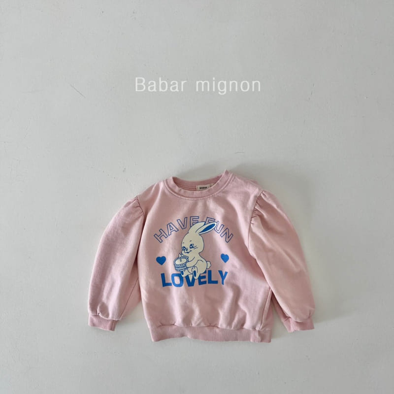 Babar Mignon - Korean Children Fashion - #childrensboutique - Rabbit Sweatshirt - 9