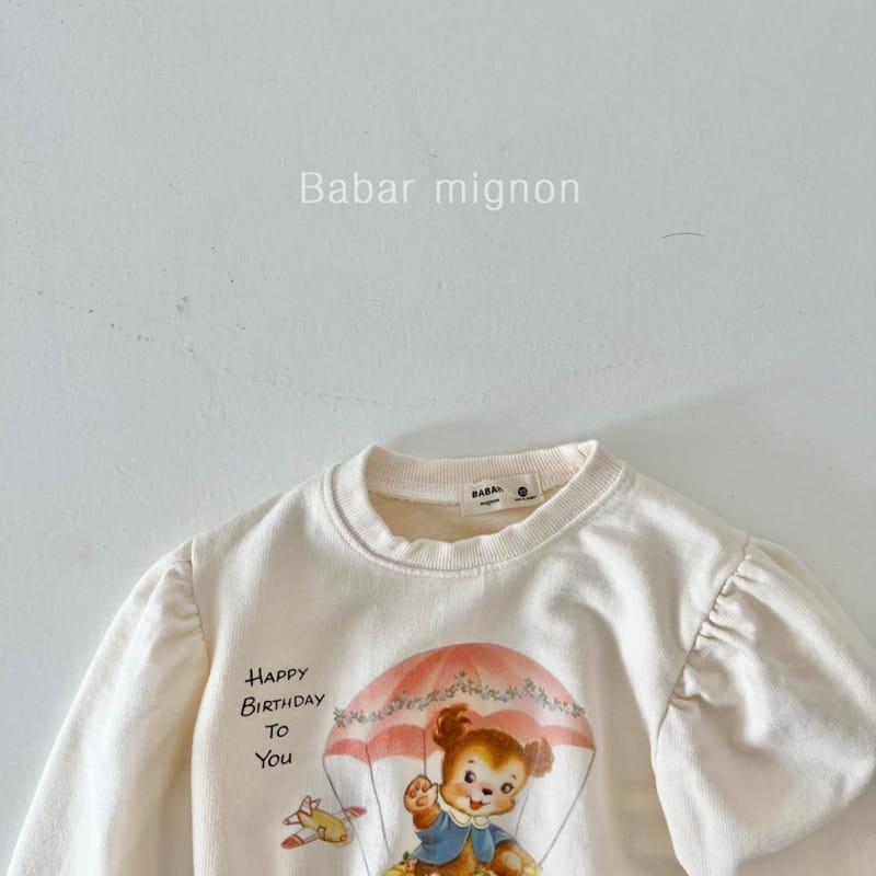 Babar Mignon - Korean Children Fashion - #designkidswear - Hot Air Balloon Sweatshirt - 11