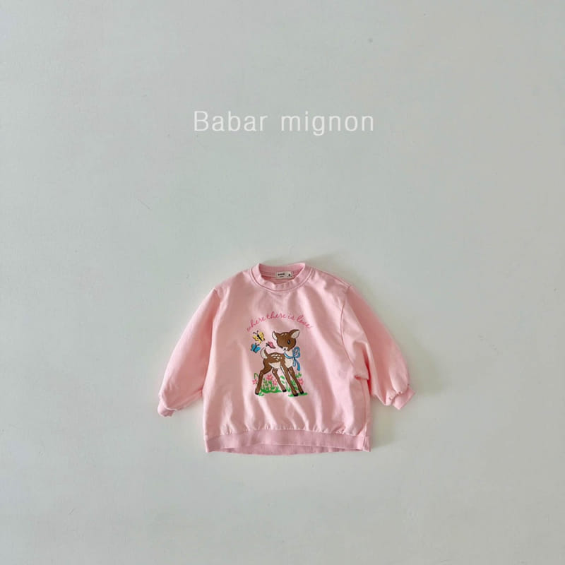 Babar Mignon - Korean Children Fashion - #designkidswear - Bambi Long Sweatshirt - 8