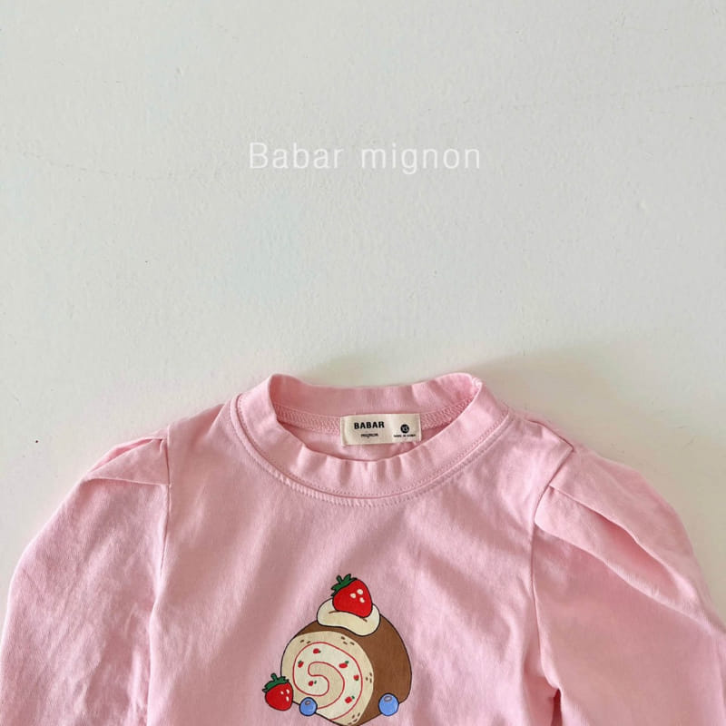 Babar Mignon - Korean Children Fashion - #designkidswear - Cake Puff Tee - 7