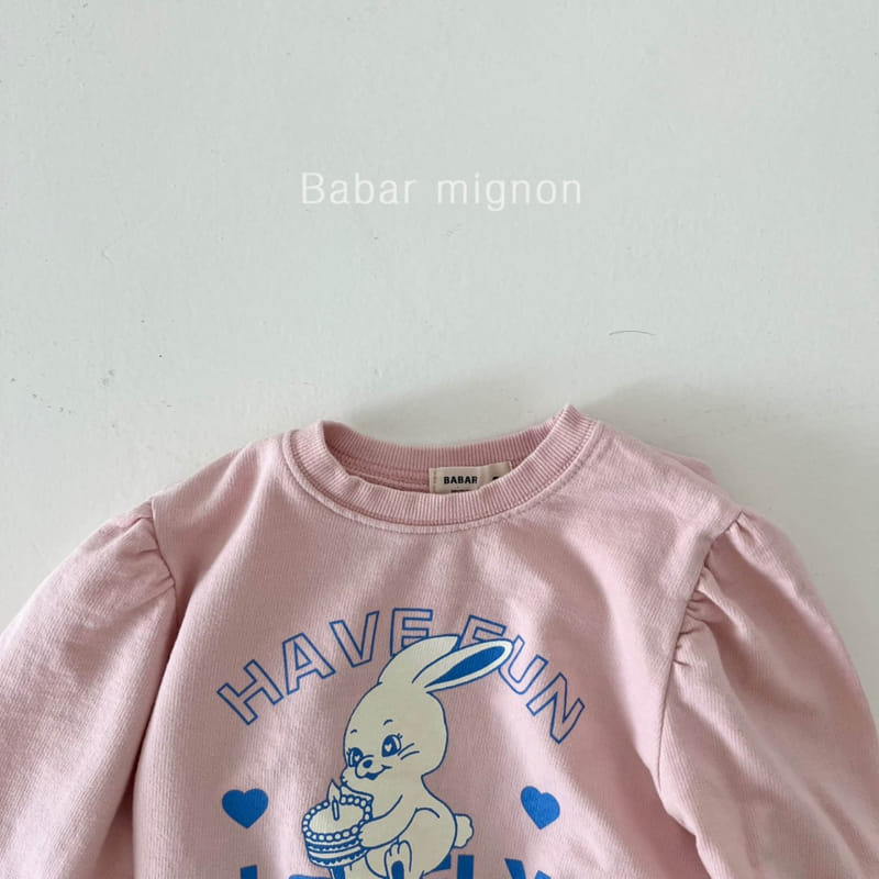 Babar Mignon - Korean Children Fashion - #discoveringself - Rabbit Sweatshirt - 11