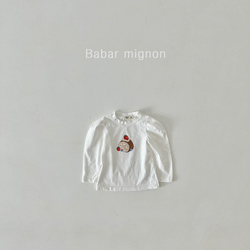 Babar Mignon - Korean Children Fashion - #discoveringself - Cake Puff Tee - 8