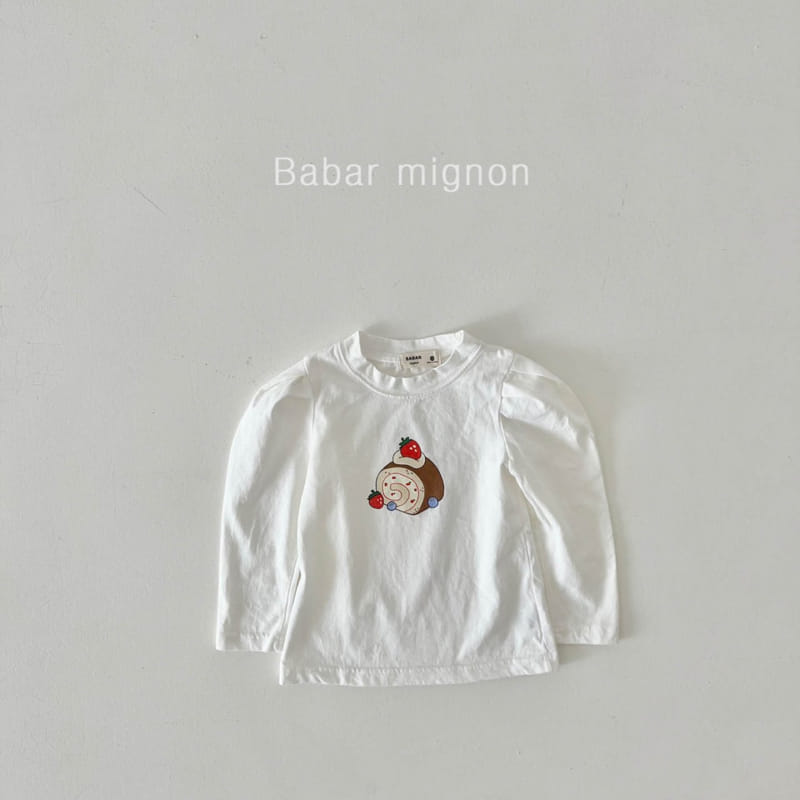 Babar Mignon - Korean Children Fashion - #fashionkids - Cake Puff Tee - 9