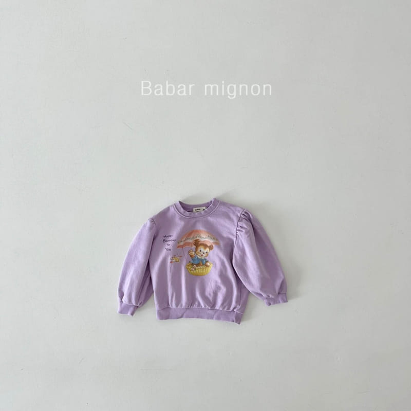 Babar Mignon - Korean Children Fashion - #Kfashion4kids - Hot Air Balloon Sweatshirt - 4