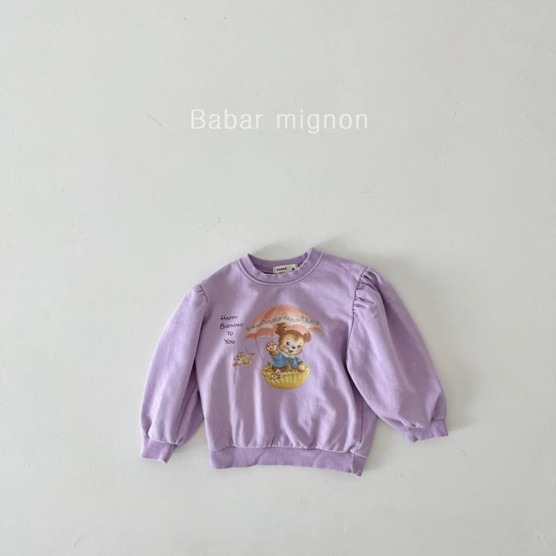 Babar Mignon - Korean Children Fashion - #magicofchildhood - Hot Air Balloon Sweatshirt - 5