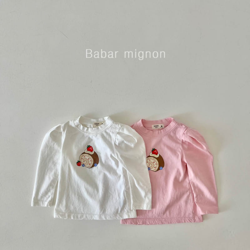 Babar Mignon - Korean Children Fashion - #magicofchildhood - Cake Puff Tee