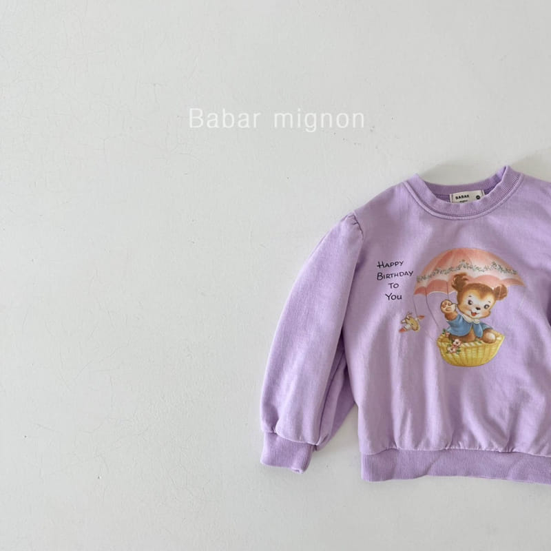 Babar Mignon - Korean Children Fashion - #minifashionista - Hot Air Balloon Sweatshirt - 6